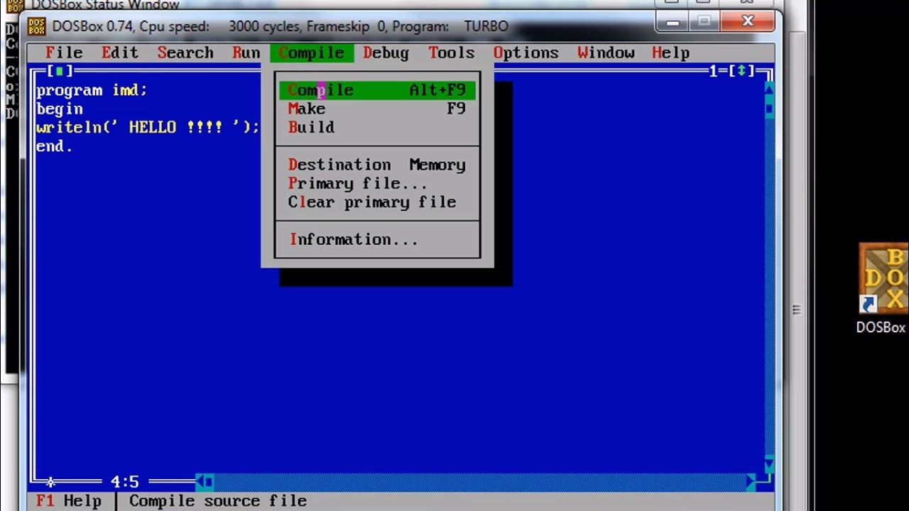 Free download turbo pascal for windows 7 ultimate